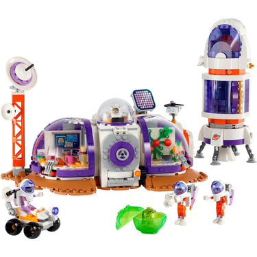 Lego friends - ruimtebasis op mars en raket constructiespeelgoed (42605)