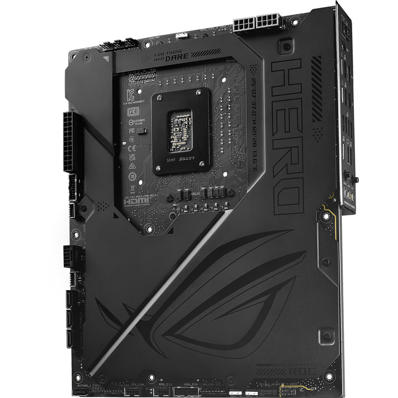 Load image into Gallery viewer, Asus rog maximus z890 hero btf socket 1851 moederbord (zwart, raid, 5 gb-lan, wi-fi 7, bt, sound, atx)
