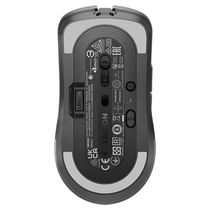 Load image into Gallery viewer, Lenovo legion m600s draadloze gamingmuis (zwart grijs, 19.000 dpi, rgb, 2,4 ghz bluetooth 5.0 usb)
