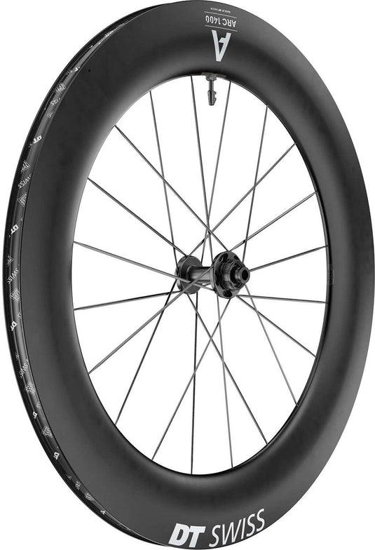 Dt swiss arc 1400 dicut® 85 28 disc cl carbon vorderrad