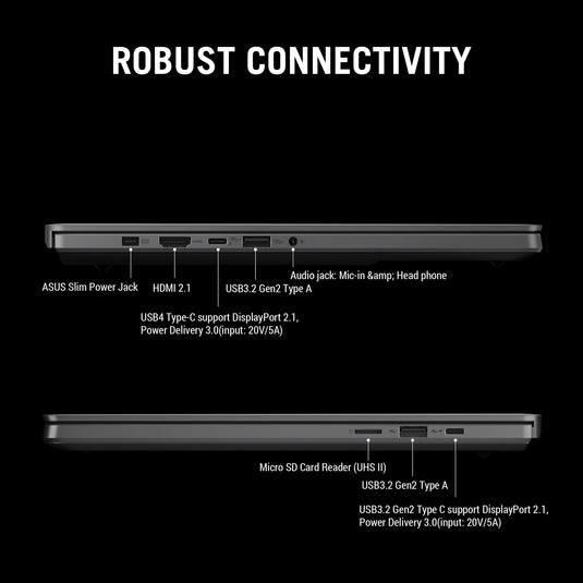 Asus rog zephyrus g14 ga403up-qs001w 14 copilot+ gaming laptop (wit | ryzen 9 270 | rtx 5070 | 32 gb | 1 tb ssd | oled)