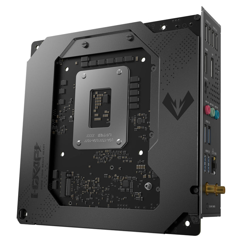 Afbeelding laden in galerijviewer, Maxsun ms-icraft z790 itx wifi socket 1700 moederbord (zwart, raid, 2.5 gb-lan, wlan, bt, sound, mini-itx)
