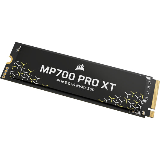 Corsair mp700 pro xt 1 tb ssd (zwart, pcie gen5 x4 nvme 2.0, m.2 2280, 3d tlc nand)