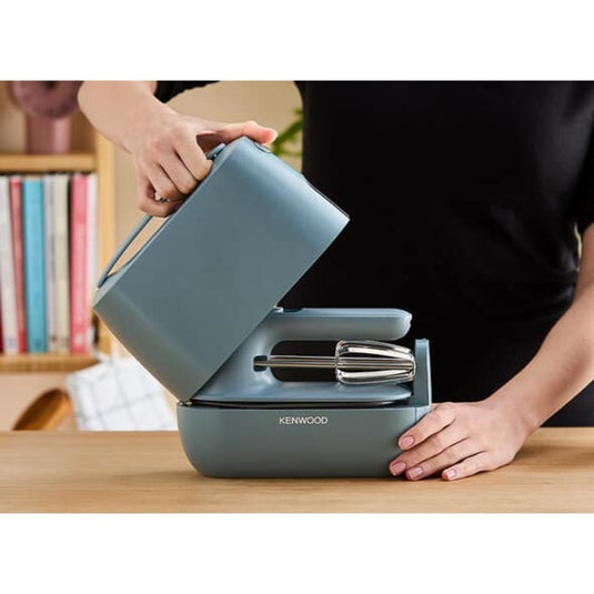 Kenwood handmixer quickmix go storm blue (blauwgrijs, 350 watt)