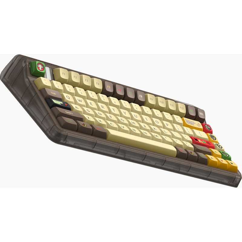 Load image into Gallery viewer, Iqunix og80 happy ape wireless mechanical keyboard, gaming toetsenbord (zwart, us lay-out, ttc holy panda, rgb leds, 80% (tkl), hot-swappable, pbt, 2.4ghz | bluetooth 5.1 | usb-c)
