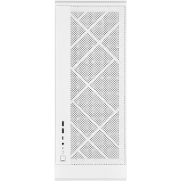 Silverstone alta g1m mini tower behuizing (wit | 2x usb-a | 1x usb-c)