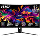Msi mpg 321curx qd-oled 31.5 4k uhd curved gaming monitor (zwart, 2x hdmi, displayport, 2x usb-a, usb-b, usb-c, 240 hz)