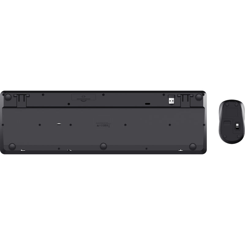 Load image into Gallery viewer, Trust ody ii stille draadloze toetsenbord- en muisset desktopset (zwart, us lay-out (qwerty), membraan, 100%, 800 dpi - 1.600 dpi)
