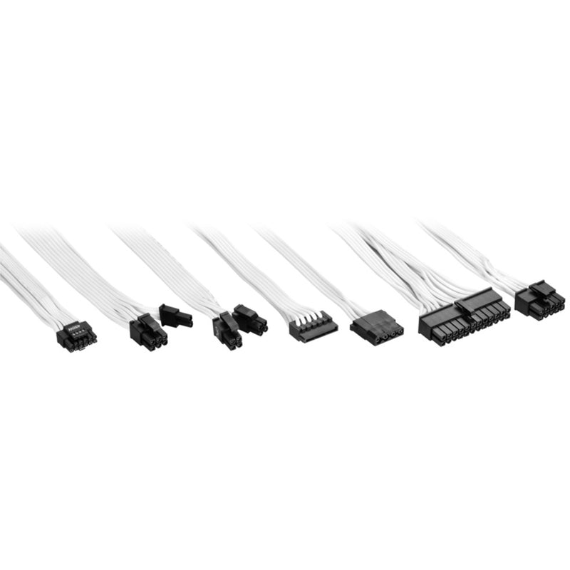 Load image into Gallery viewer, Sharkoon rebel p20 1000 white modulaire 1000 watt voeding (wit, 1x 12v-2x6, 4x pcie)

