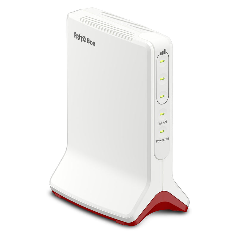 Load image into Gallery viewer, Fritz! box 6825 4g edition international wlan lte router (wit rood, mesh wi-fi, 4g 3g)
