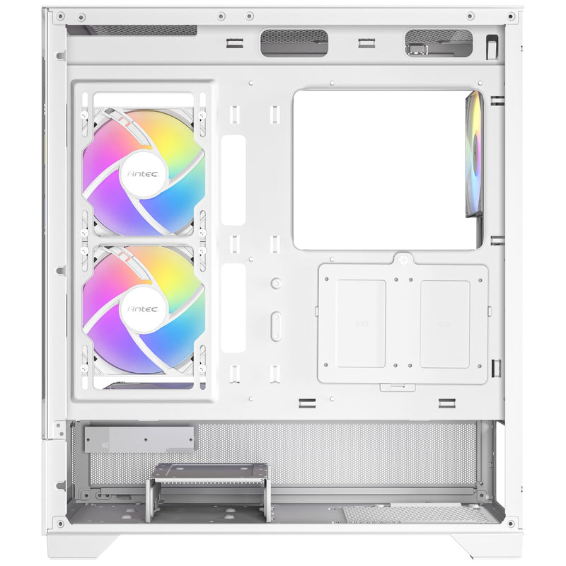 Load image into Gallery viewer, Antec cx700 elite rgb midi tower behuizing (wit | 2x usb-a | tempered glass)
