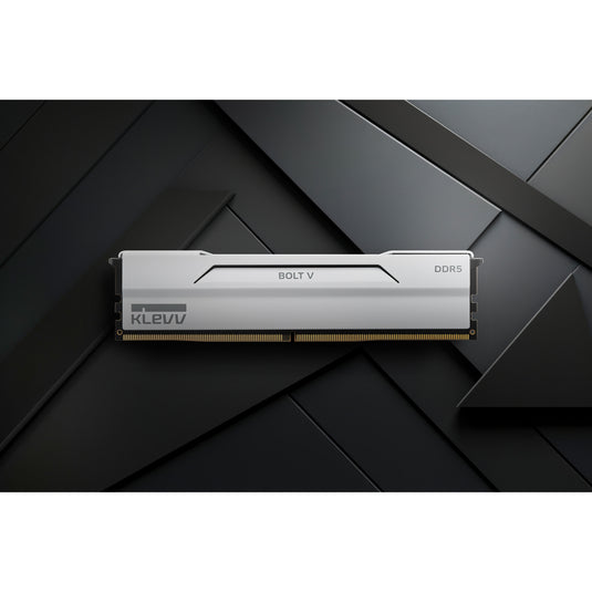 Klevv bolt v 32 gb ddr5-6000 (2x 16 gb) werkgeheugen (wit, kd5agu880-60a300i, xmp 3.0, expo)