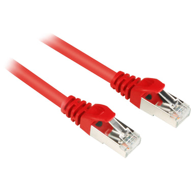Sharkoon netwerkkabel sftp, rj-45 met cat.6 (rood, 2 meter)
