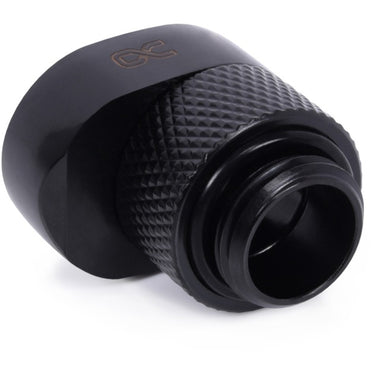 Alphacool eiszapfen 8mm offset piece rotatable g1 4 ag to g1 4 ig verbinding (zwart)