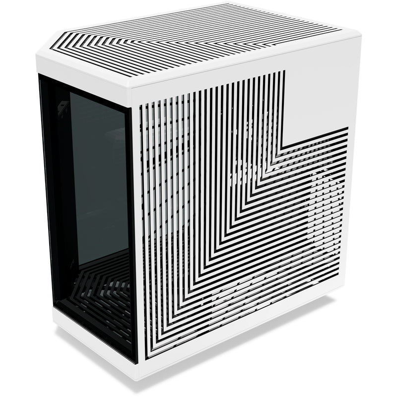 Load image into Gallery viewer, Hyte y70 touch infinite midi tower behuizing (wit zwart | 2x usb-a | 1x usb-c | tempered glass)
