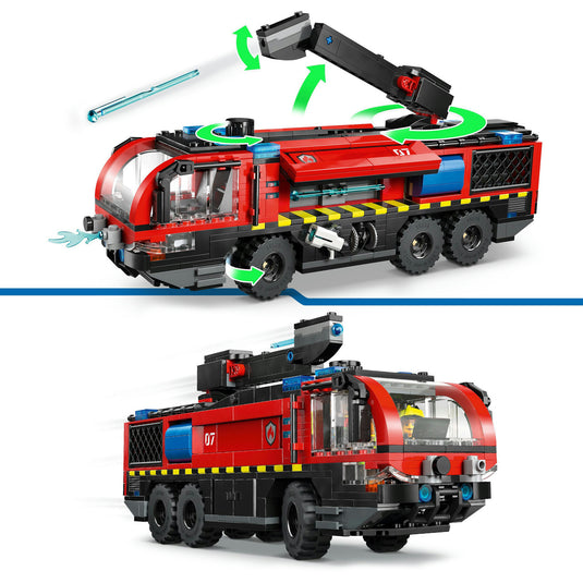 Lego city - luchthaven brandweertruck constructiespeelgoed (60499)