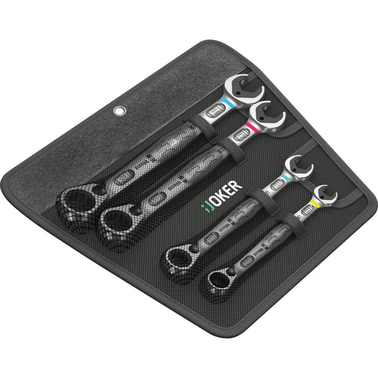 Wera joker switch steek- en ringratelsleutel-set moersleutel (4-delig)