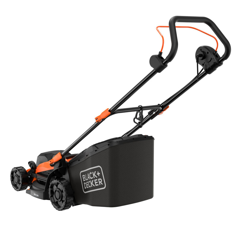 Load image into Gallery viewer, Black+decker bemwp340 grasmaaier (oranje zwart, 34 cm, 1400w)
