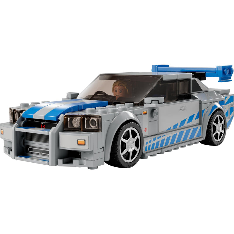 Load image into Gallery viewer, Lego speed champions 76917 2 fast 2 furious nissan skyline gt-r (r34)
