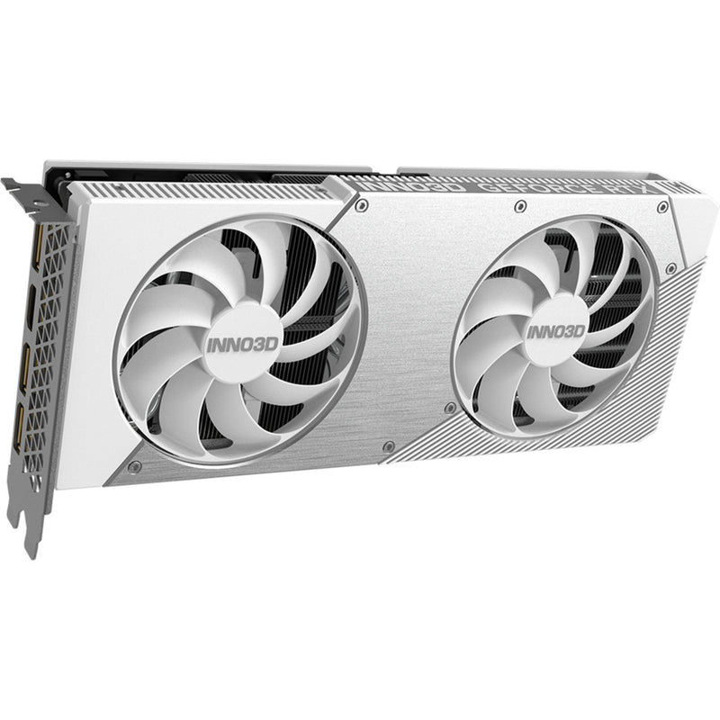 Load image into Gallery viewer, Inno3d geforce rtx 5060 ti twin x2 oc white 16gb grafische kaart (wit, 3x displayport, 1x hdmi 2.1, dlss 4)
