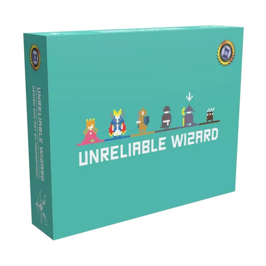 European player network unreliable wizard kaartspel (engels, 1 speler, 15 minuten, vanaf 10 jaar)