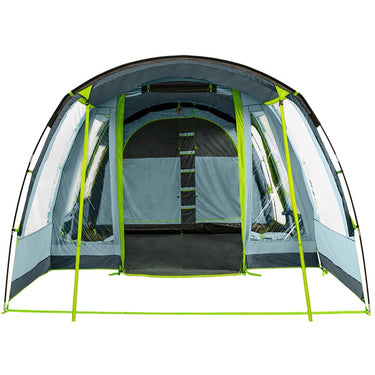 Coleman meadowood 4l tent – tent 4 persoons – verduisterende tent - grijs blauw