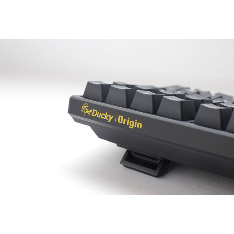 Load image into Gallery viewer, Ducky origin phantom black mechanisch toetsenbord (zwart, us lay-out (qwerty), cherry mx speed silver, 100%, hot swap, pbt double-shot keycaps)
