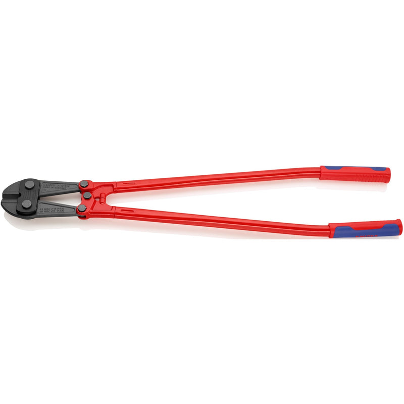 Load image into Gallery viewer, Knipex boutensnijder 71 72 910 kniptang (rood blauw, middensnijder, geschroefd scharnier)
