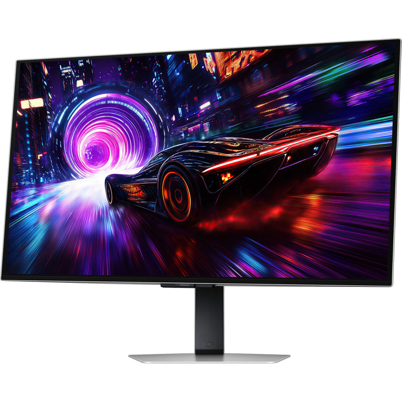 Load image into Gallery viewer, Samsung odyssey oled g8 g81sf 32 4k uhd gaming monitor (zilver, 2x hdmi, displayport, 2x usb-a, usb-b, 240 hz)
