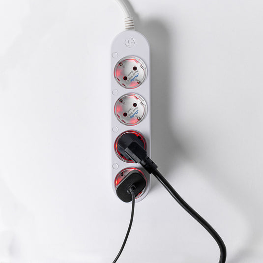 Shelly power strip gen4 stekkerdoos (wit, wifi, bluetooth, zigbee)