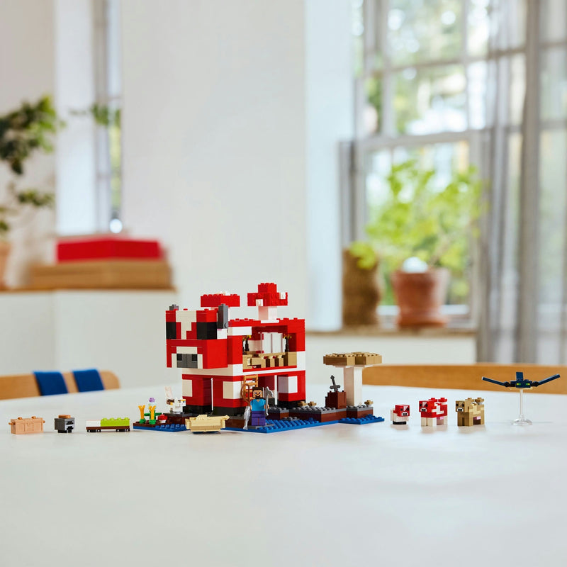 Load image into Gallery viewer, Lego minecraft 21270 het mooshroom huis
