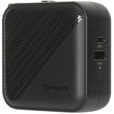Targus 65w gan wall charger (zwart)