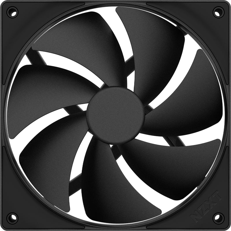 Load image into Gallery viewer, Nzxt f140p case fan (zwart, 140 x 140 x 25 mm, pwm)
