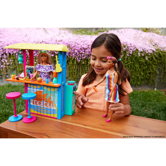Barbie loves the ocean beach shack poppen accessoires