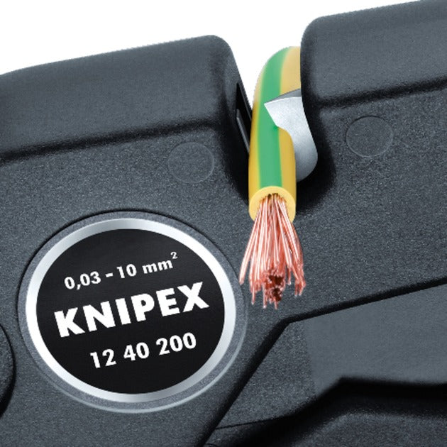 Load image into Gallery viewer, Knipex zelfinstellende afstriptang 1240200
