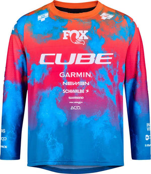 Cube rookie x actionteam - kids mtb long sleeve jersey