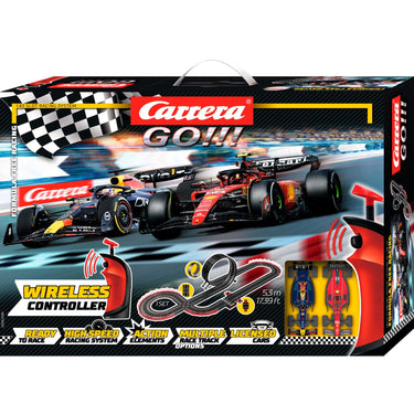 Carrera go!!! formula free racing draadloos racebaan (schaal 1:43)