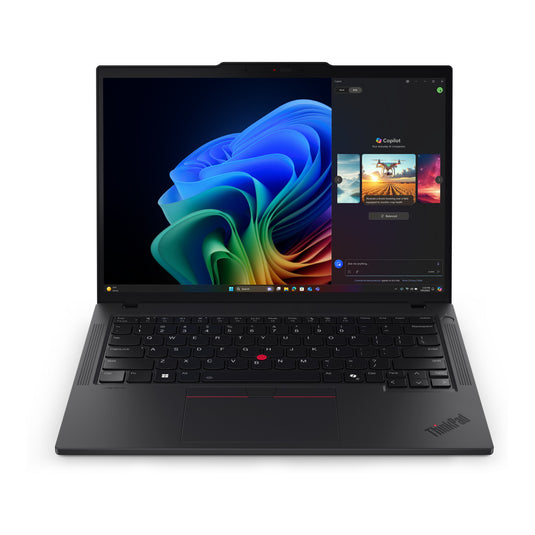 Lenovo thinkpad t14 gen 6 (21qj0053mh) 14 copilot+ laptop (zwart | ryzen ai 7 pro 350 | radeon 860m graphics | 32 gb | 1 tb ssd)