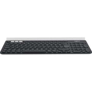 Logitech k780 multi device draadloos toetsenbord (eu lay-out (qwerty), bluetooth)