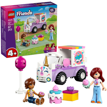 Lego friends 42675 eenhoorn taartenbezorgauto