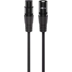 Goobay xlr-aansluitkabel (zwart, 10 meter)