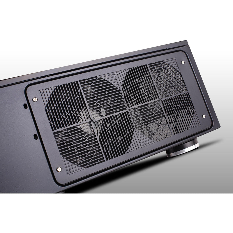 Load image into Gallery viewer, Silverstone grandia gd07b htpc behuizing (zwart | 2x usb-a)
