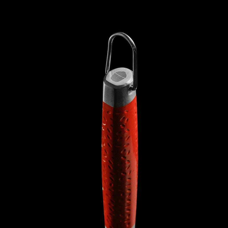 Load image into Gallery viewer, Kamado joe krafted stalen grillborstel grillreinigingsborstel (rood)
