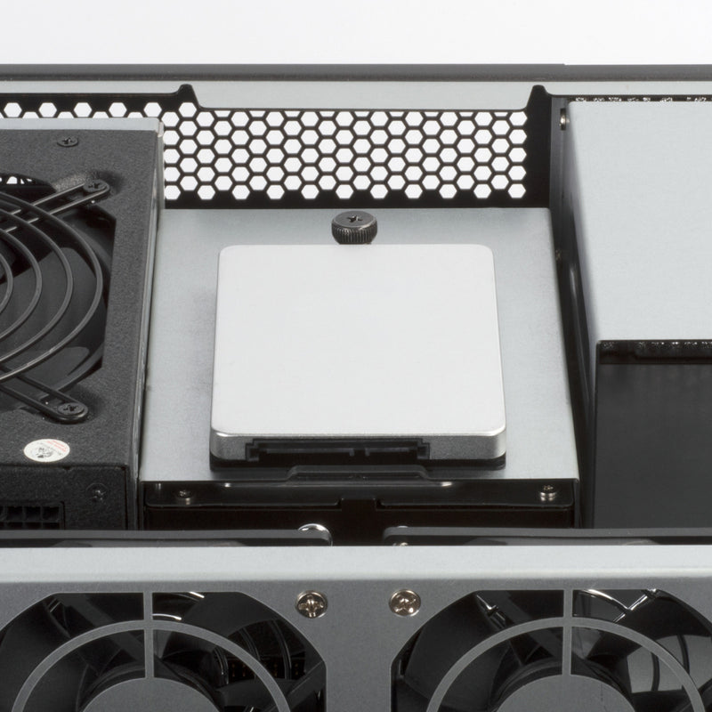 Load image into Gallery viewer, Silverstone rm23-502 rack behuizing (grijs zwart)
