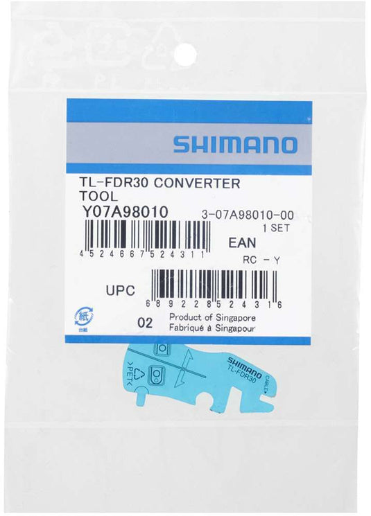Shimano tl-fdr30 cable fixing point checking tool for front derailleur