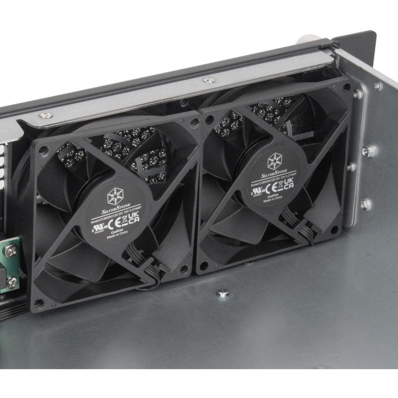 Load image into Gallery viewer, Silverstone rm23-502-mini rack behuizing (grijs zwart)

