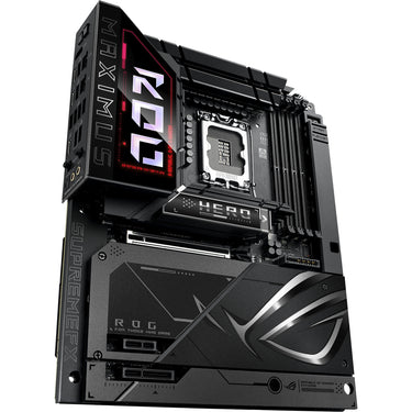 Asus rog maximus z890 hero btf socket 1851 moederbord (zwart, raid, 5 gb-lan, wi-fi 7, bt, sound, atx)