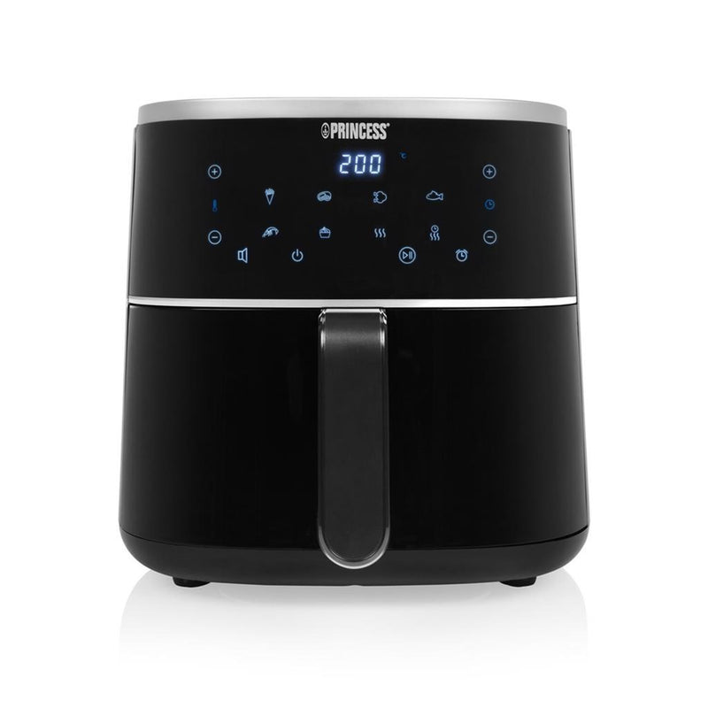 Load image into Gallery viewer, Princess 182238 digitale airfryer 4l heteluchtfriteuse (zwart, 4 liter | hetelucht | verstelbaar airfryer rek | bpa-vrij)
