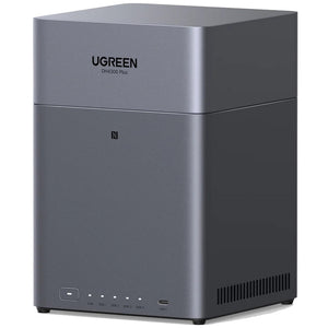 Ugreen nasync dh4300 plus (grijs, 1x 2,5gbe, hdmi, usb-c)