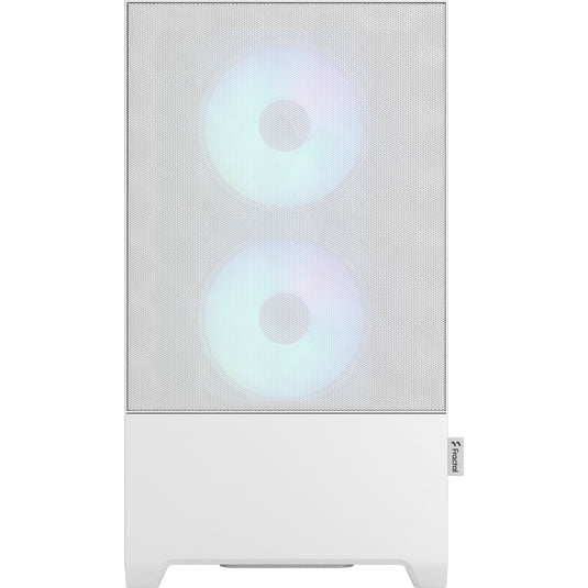 Fractal design pop mini air rgb midi tower behuizing (wit | 2x usb-a | rgb | window)